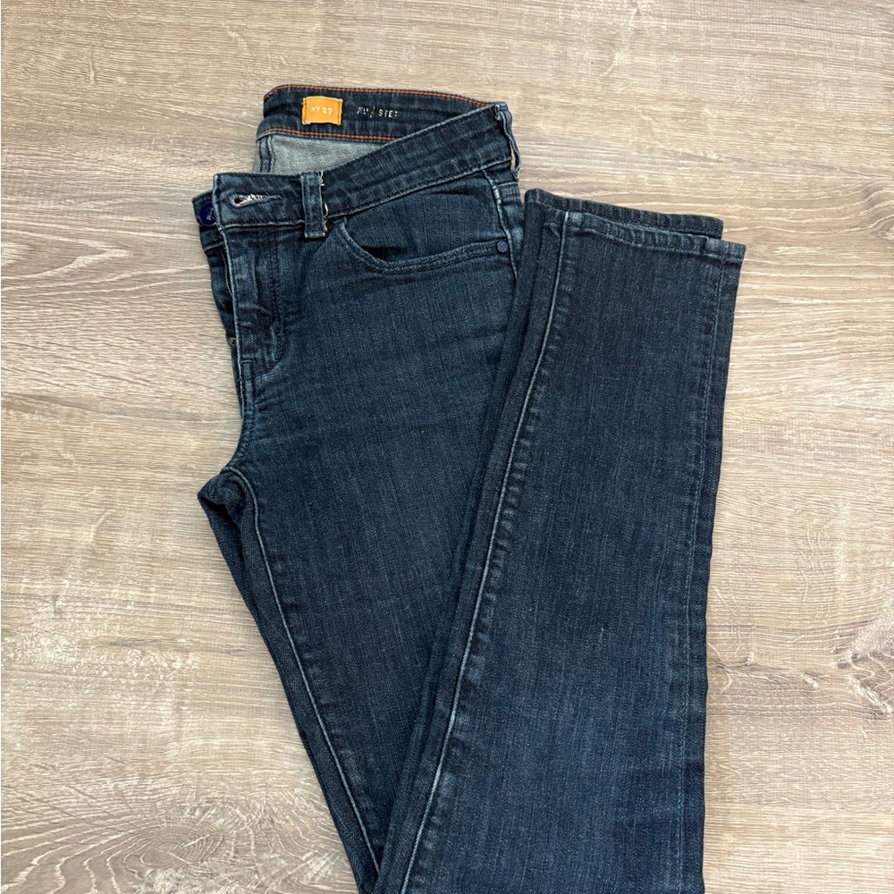 Anthropologie Blue Skinny Jeans with Classic Fit